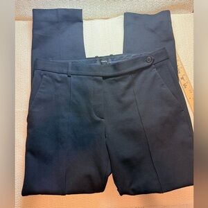 Theory Womens Dress Pants 8 Black Trousers